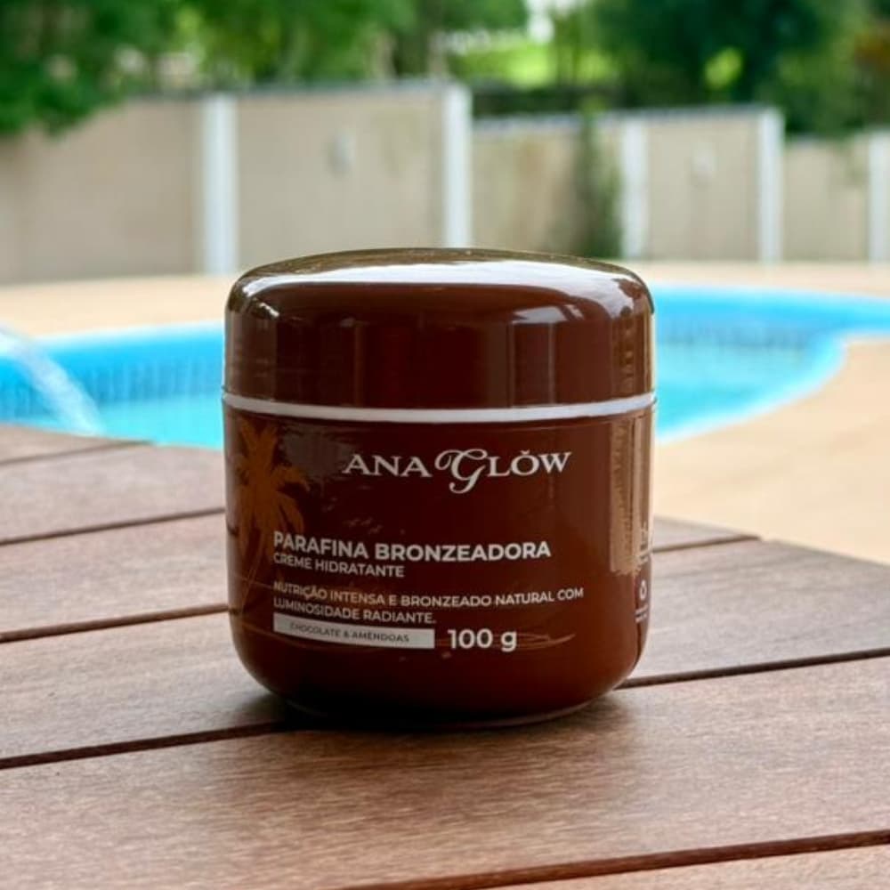 Parafina Bronzeadora Chocolate e Amêndoas Efeito Fita Isolante