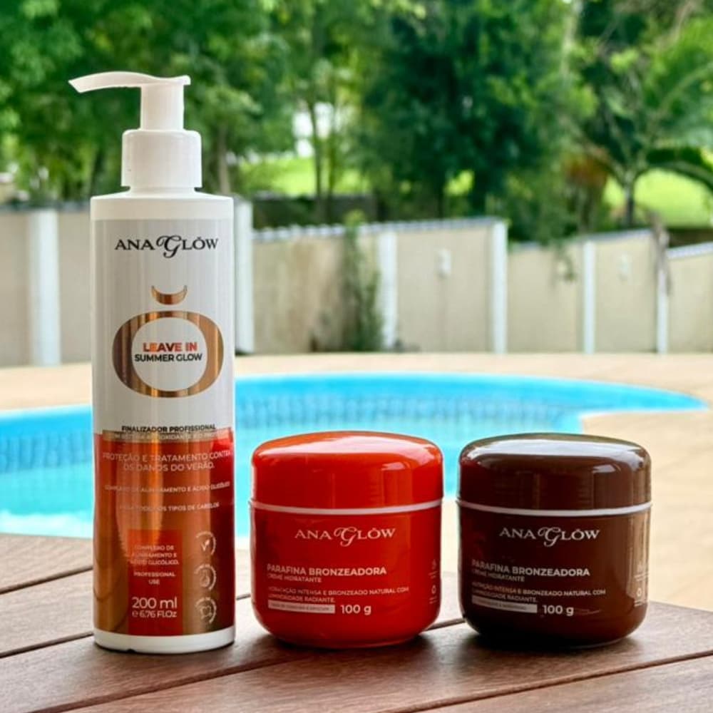 Kit Leave In + Parafinas - 3 produtos