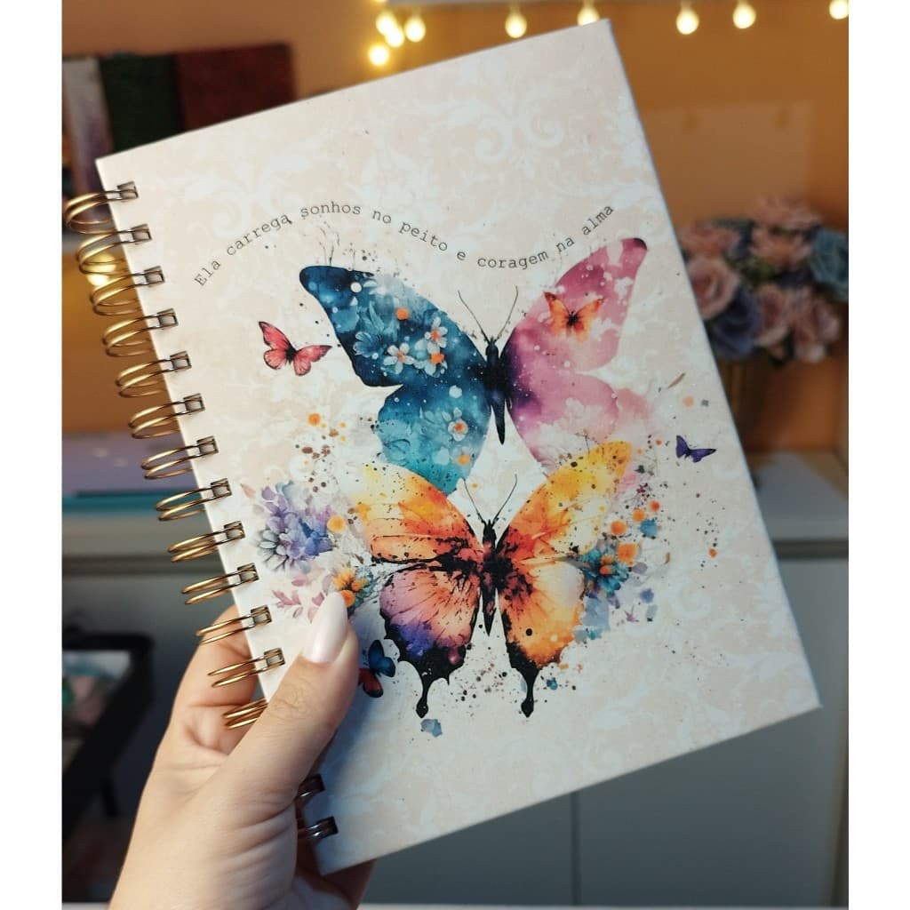 Caderno de Borboleta