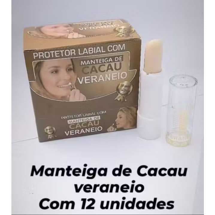 Manteiga de Cacau Veraneio Caixa com 12