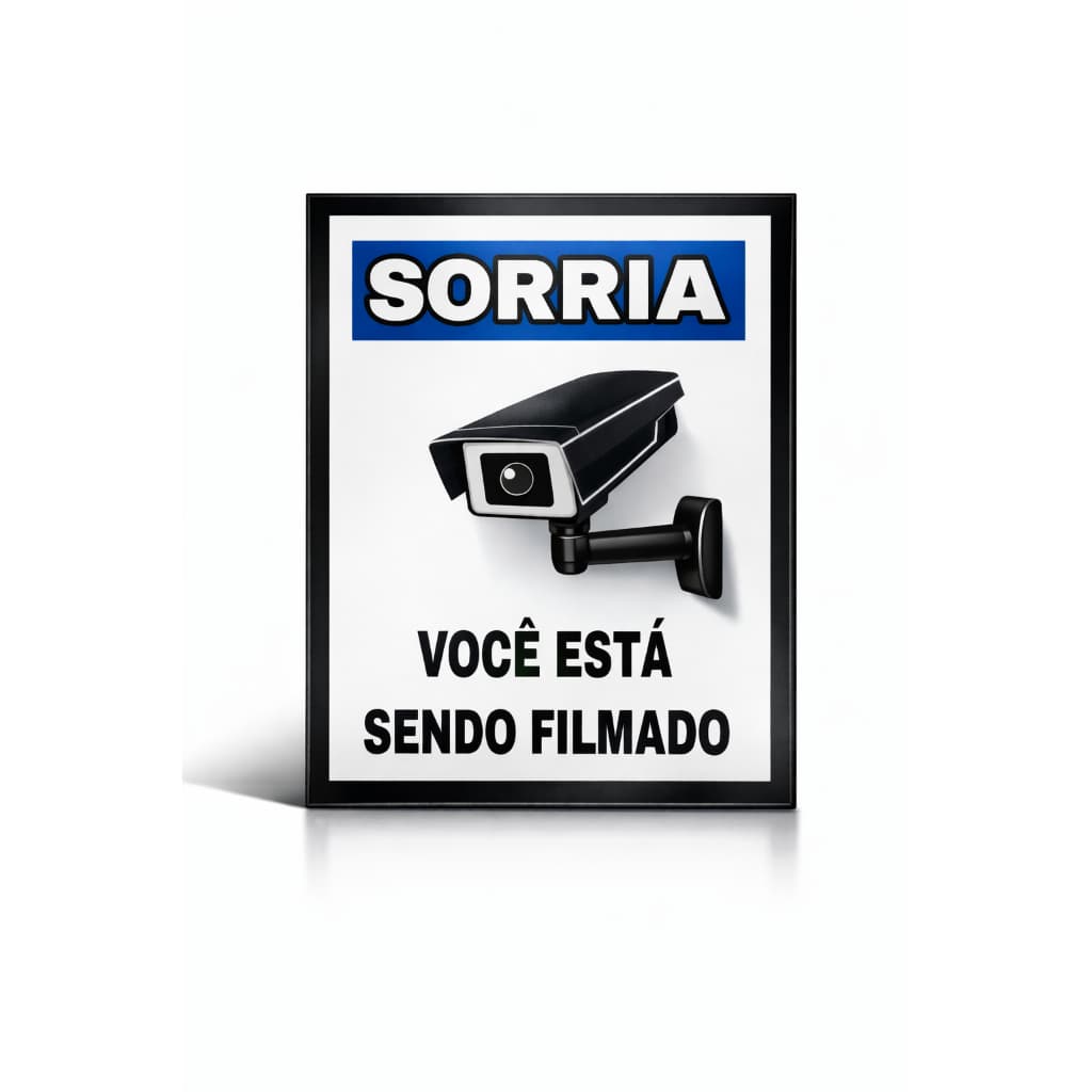Placa de Aviso Criativo Decorativo 20x30 Alta Qualidade