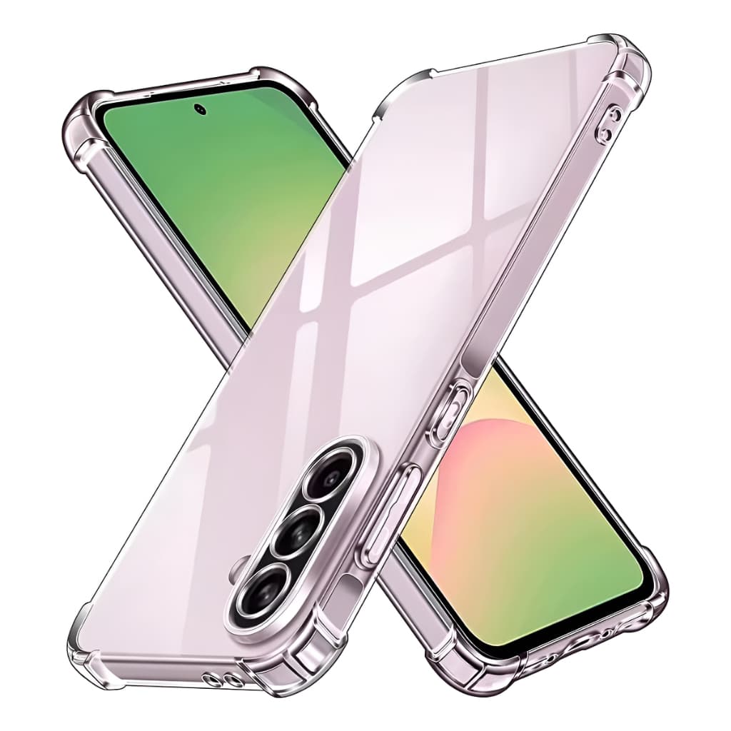 Capa Samsung Galaxy A56 Capinha Case Transparente Anti Impacto Bordas Reforçadas Silicone TPU