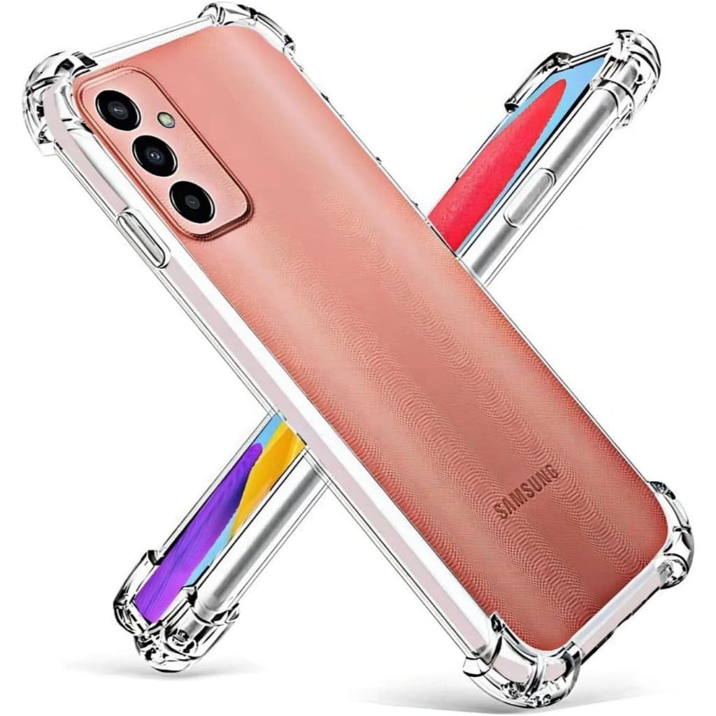 Capa Samsung Galaxy  M13 / M23 Capinha Case Transparente Anti Impacto Bordas Reforçadas Silicone TPU