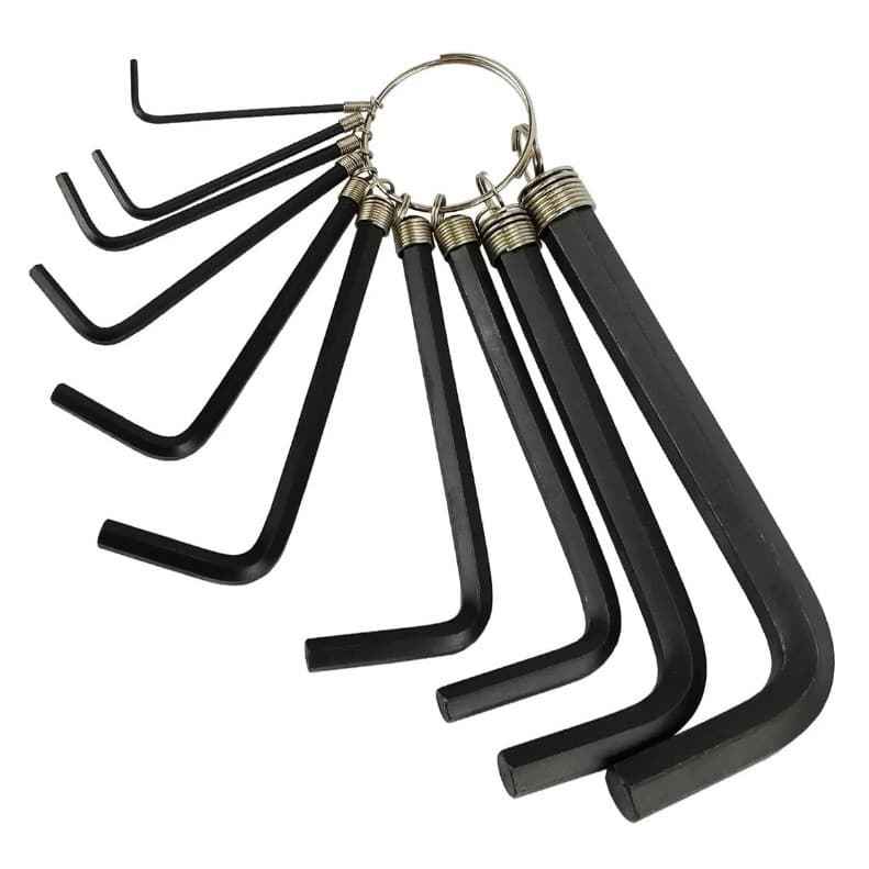Jogo De Chave Allen Com 10 Peças - 1,5 A 10mm - Ferramenta
