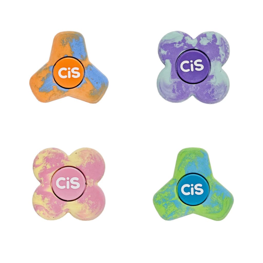 Borracha Escolar Spinner Divertida de Girar Fácil de Apagar