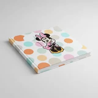 Caderno De Caligrafia Minnie Mouse Capa Dura 40 Folhas