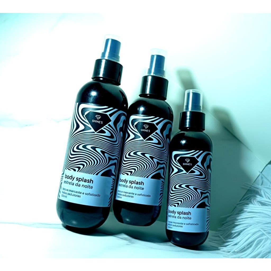 Body Splash estrela da noite - 200ml toque marcante e sofisticado notas sedutoras