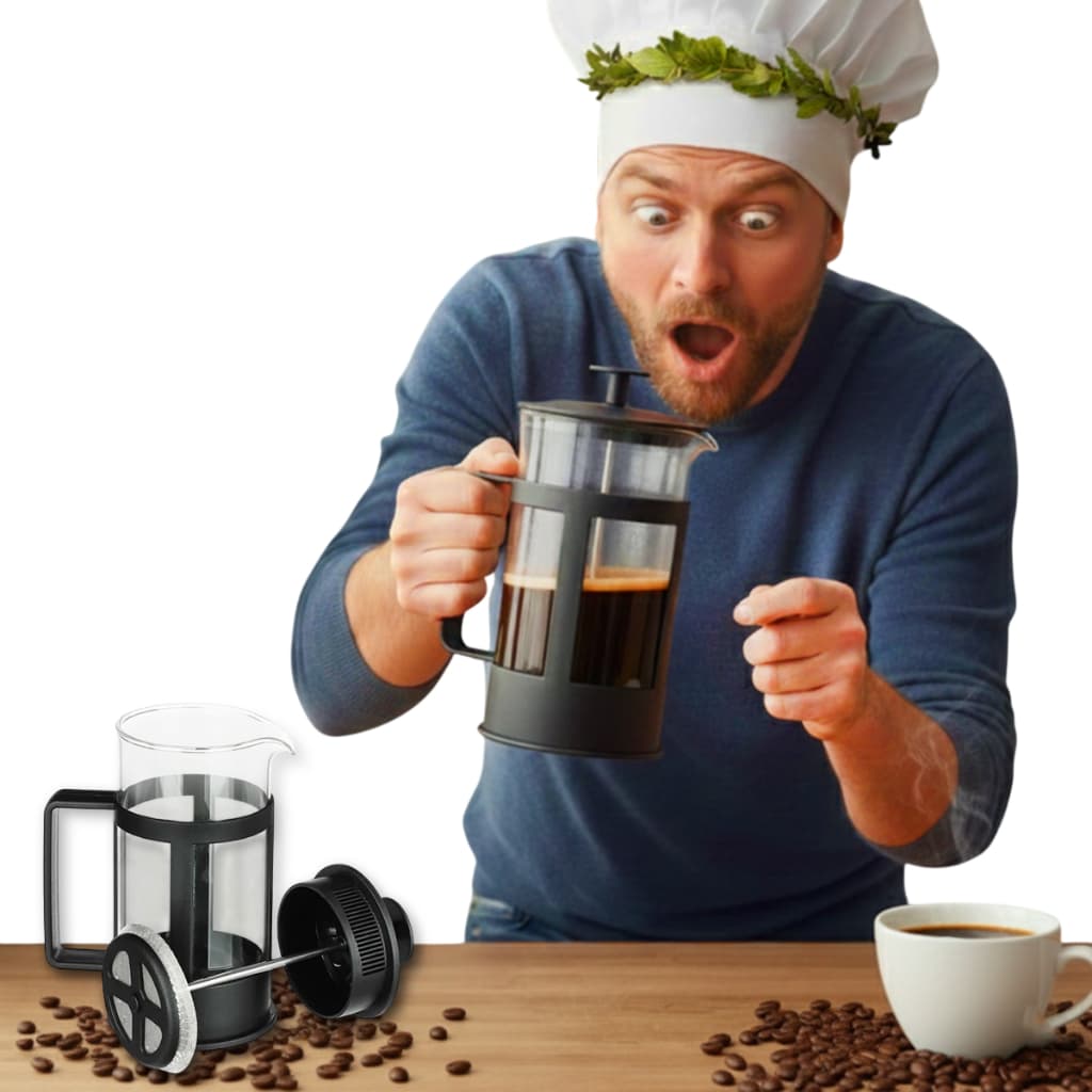 Cafeteira Prensa Francesa 600ml Cafe Barista Gourmet Profissional