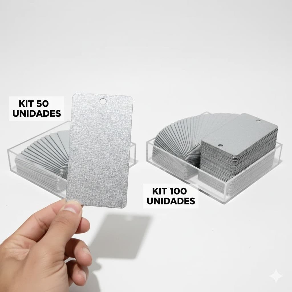 Chapinha De Acerto Com Furo kit 50/100 Unidades