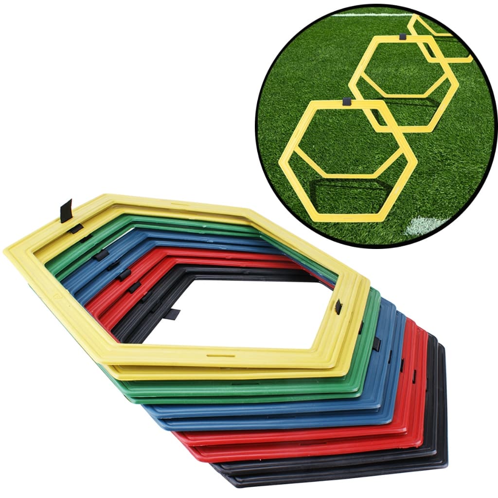 Kit Funcional 20 Aros Colmeia para Treinamento Fitness – Aro Hexagonal