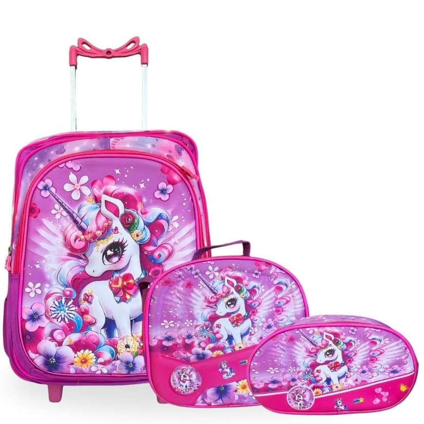 Kit Escolar Unicórnio Infantil 2026 – Estilo e Magia na Escola