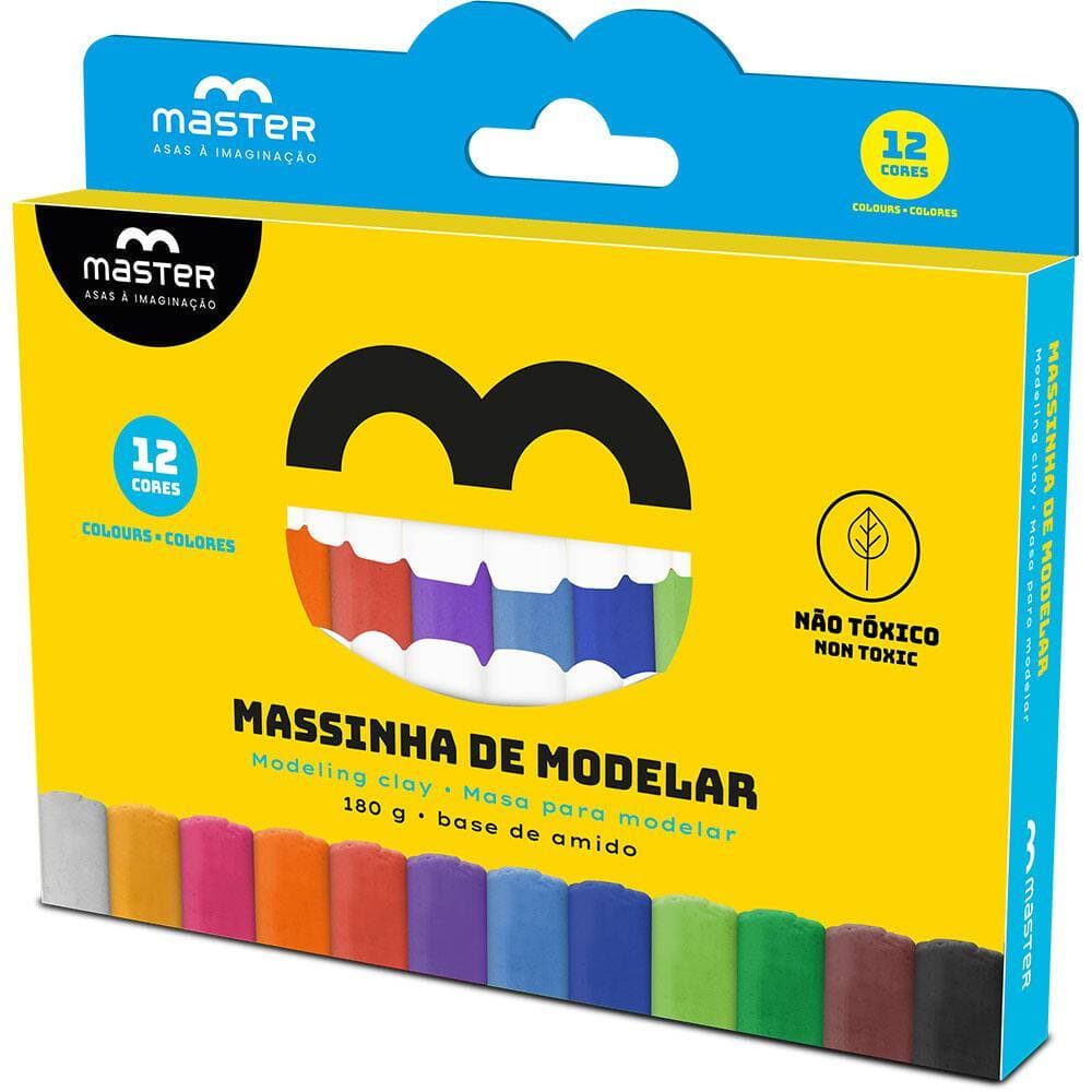 Massa Para Modelar 12 Cores, EMAS2FP, Master