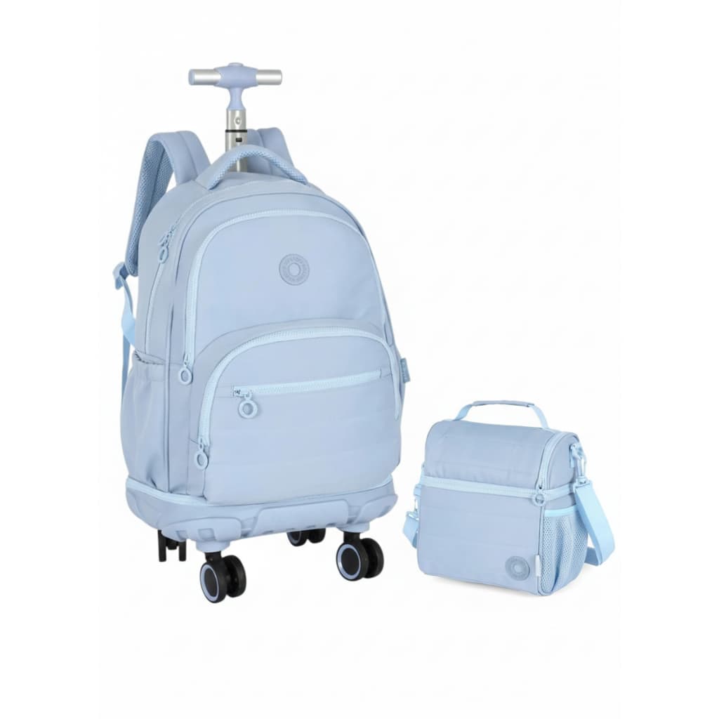 Kit Mochila Escolar Rodas 360º Up4you e Lancheira