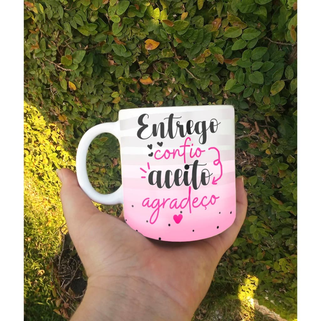 Copo Caneca de Porcelana Motivacionais