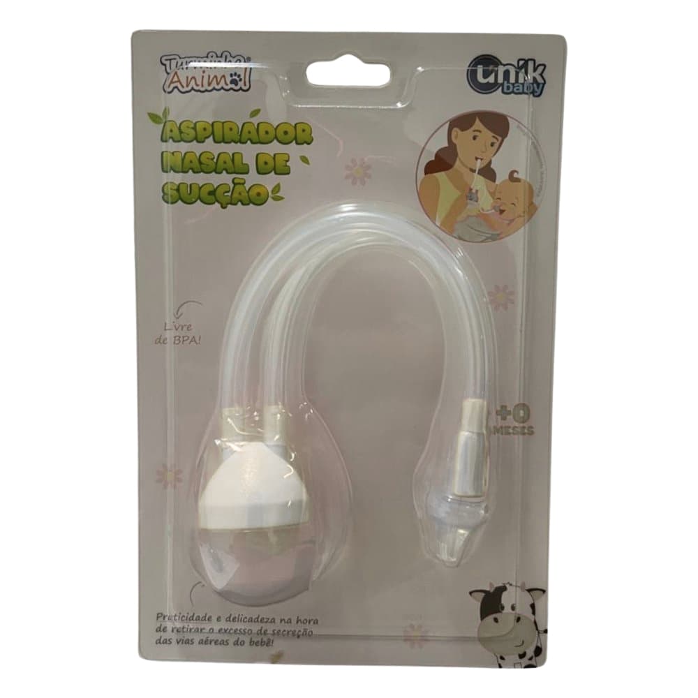 Aspirador Nasal Infantil de Sucção Menino - Azul