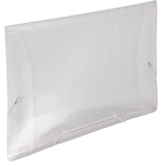 Pasta Aba Elastica Plastica Oficio Cristal Line Pacote Com 10 Unidade - 7897237363953