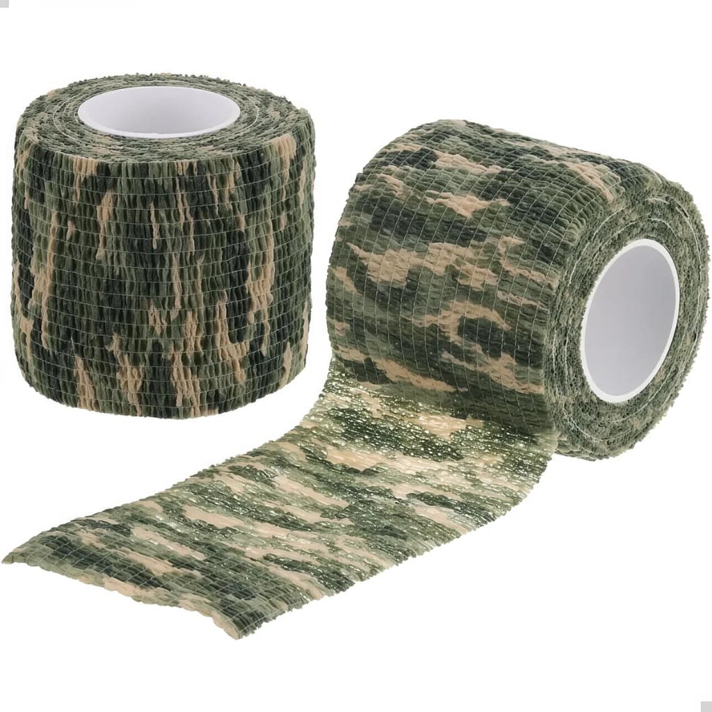 Rolo Fita Camuflagem Autoadesiva 5cm Tática Militar