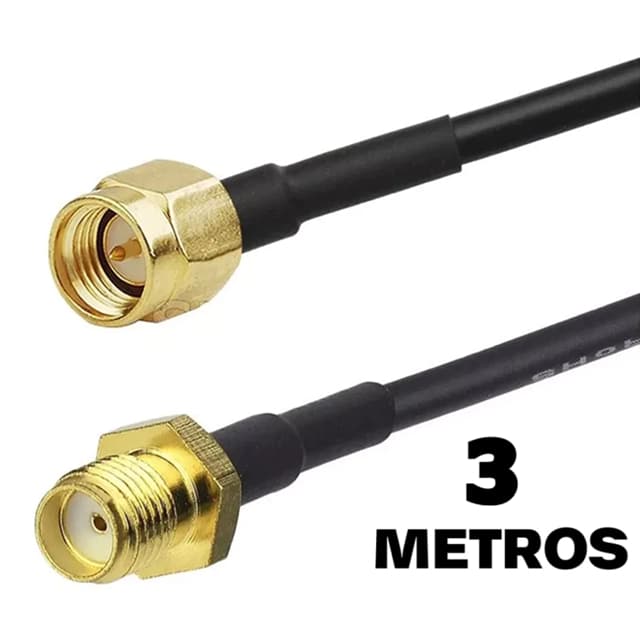 Cabo Extensor Huawei Baofeng Sma Modem Antena - 3 Metros