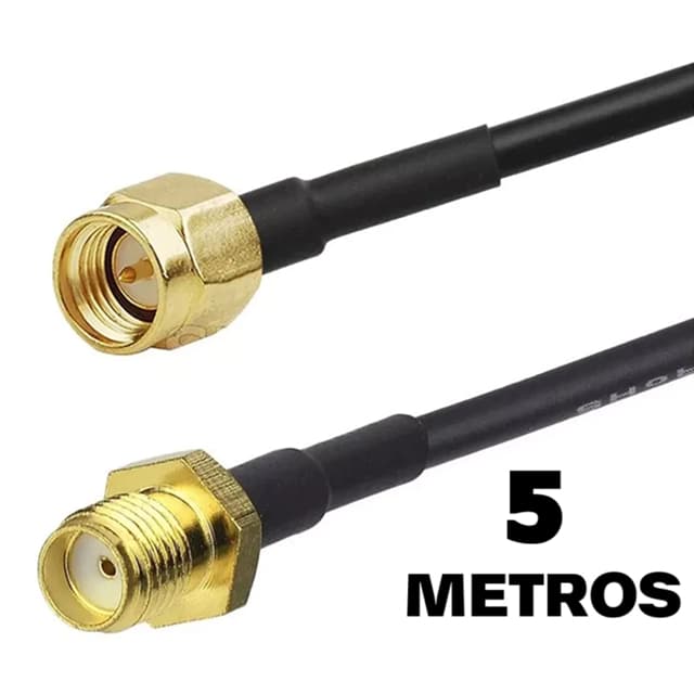 Cabo Extensor Huawei Baofeng Sma Modem Antena - 5 Metros