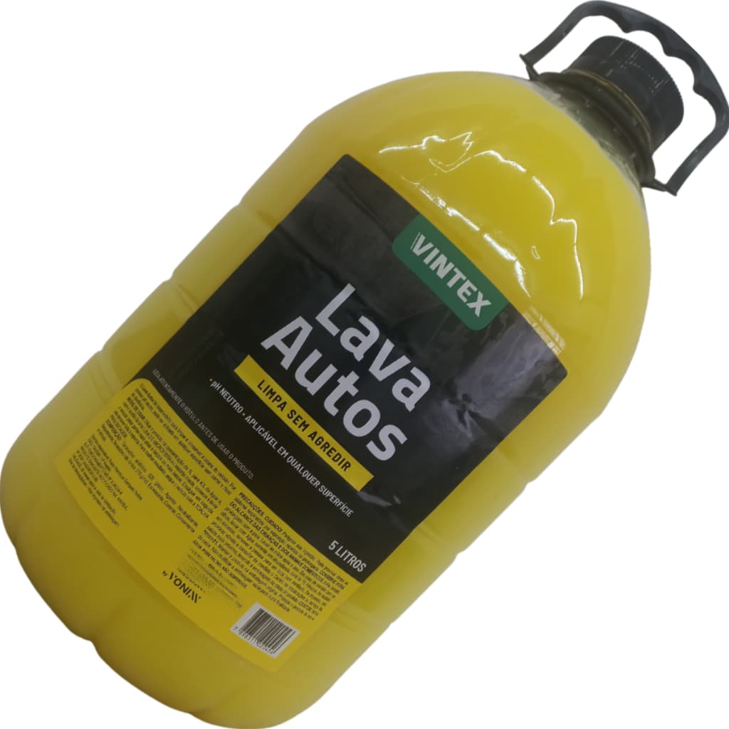 Lava Autos Vintex Vonixx 5L Shampoo Automotivo Ph Neutro
