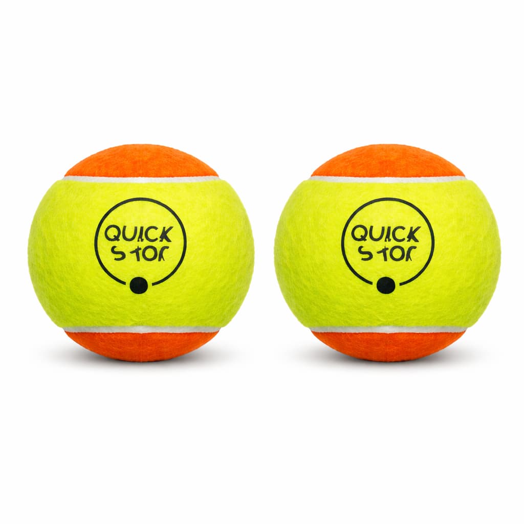 Kit 2 Bolas Beach Tennis Profissional Bolinha Tênis Praia Quick Shot