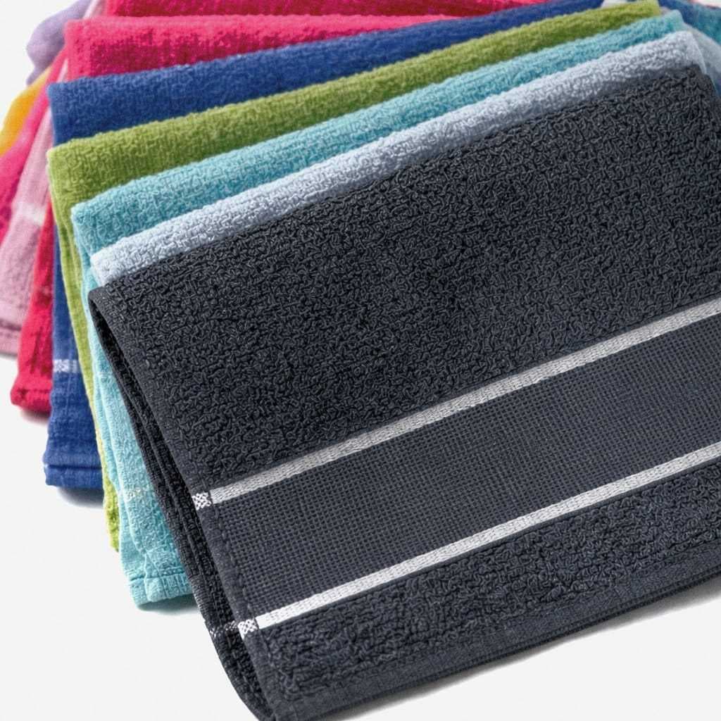 Kit 10 Toalhas Lavabo para Bordar 100% Algodão 28x48 cm Ponto Cruz Artesanato Lembrancinha Academia