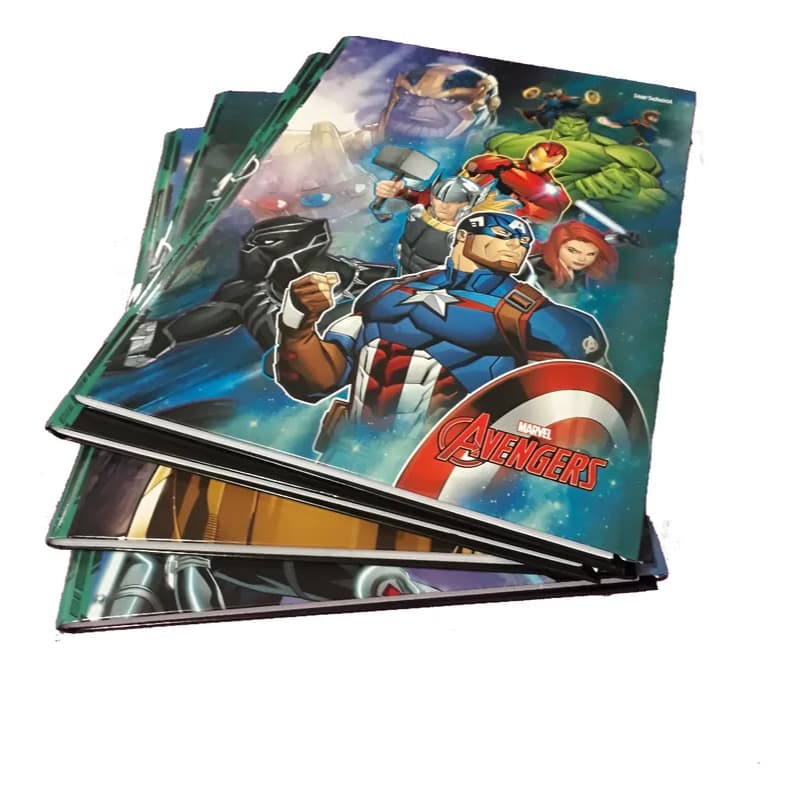 Cadernos Brochurão Capa Dura Vingadores Avengers 80 folhas