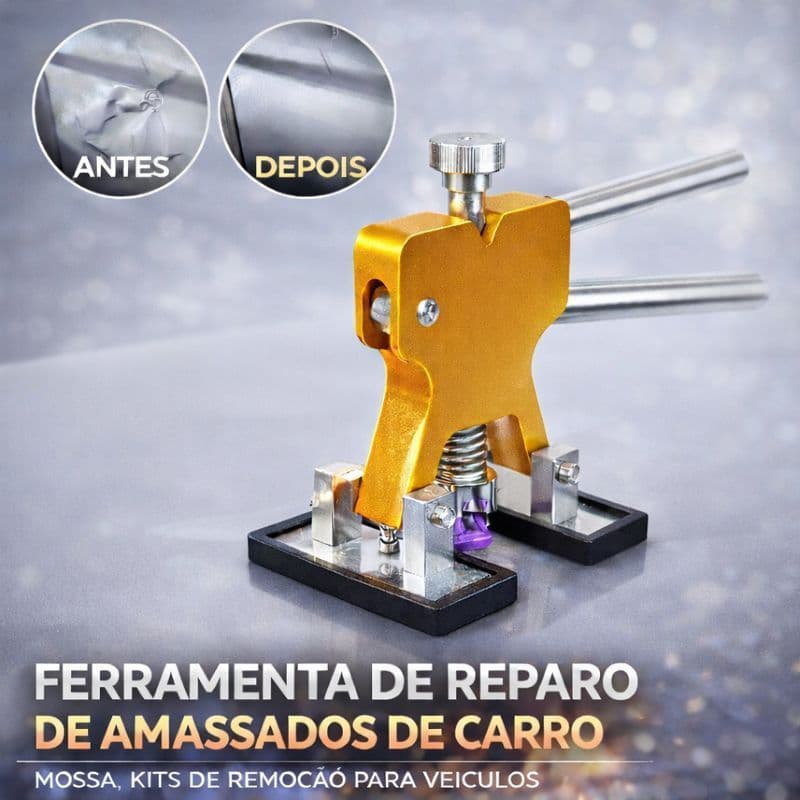 Kit de Ferramentas para Reparo de Amassados Automotivos – Remoção de Mossas em Veículos 1648