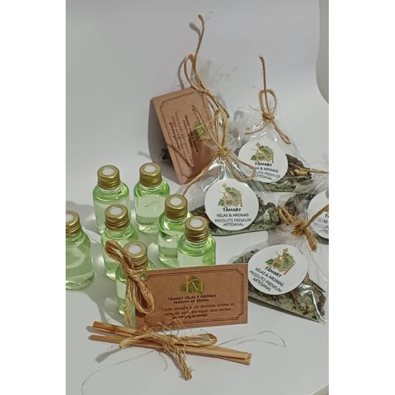 Kit 10/20/25 aromatizadores básico 30ml para lembrança de aniversário, casamento, batizado, eventos entre outros