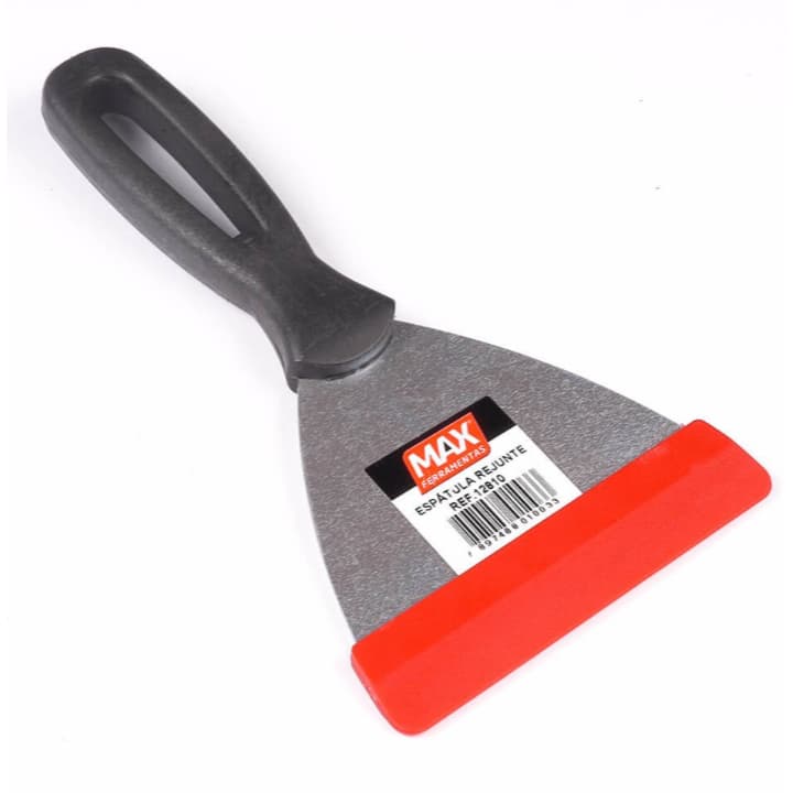 Espátula Para Rejunte Com Ponta De Silicone Profissional - Flexível