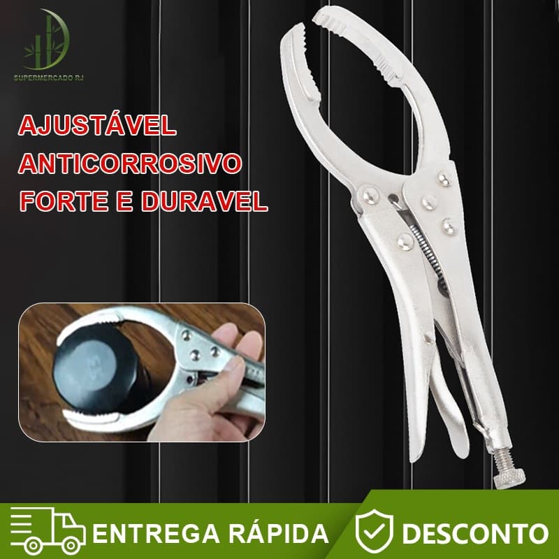 Alicate de pressão Chave Saca Filtro Ferramentas para remover filtros de óleo automotivos