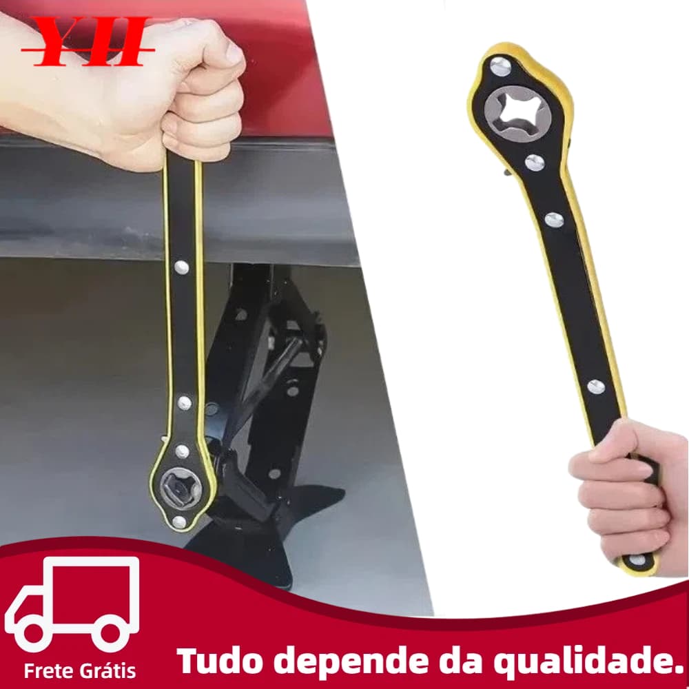 Chave Catraca para Macaco de Carro jack Portatil Universal
