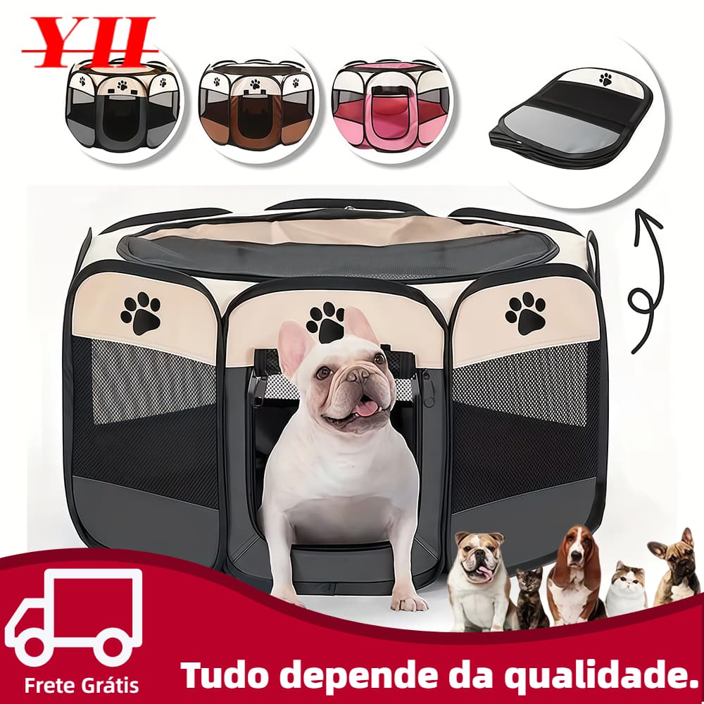 Tenda cercadinho canil cachorro Canil de fácil operação Cerca externa Casa para cães grandes