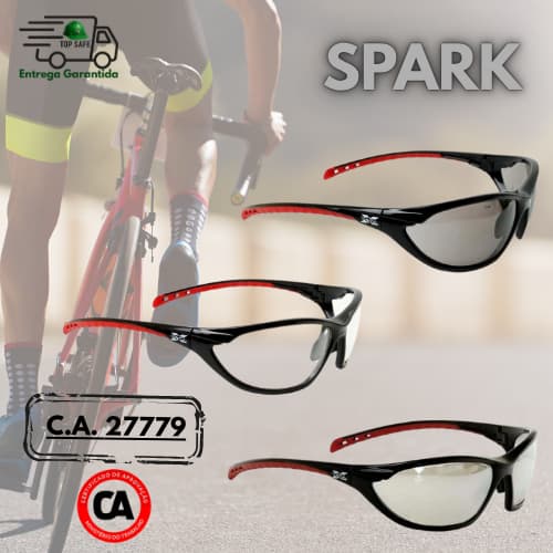 Óculos de segurança SPARK Danny Ciclismo Corrida Laboratório Indústria Construção Proteção EPI