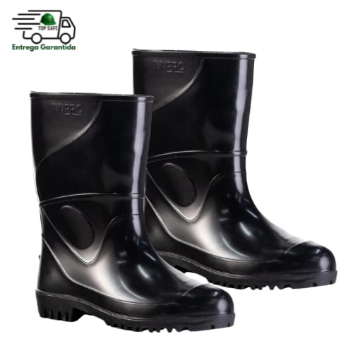 Bota PVC galocha cano médio sem forro INNPRO