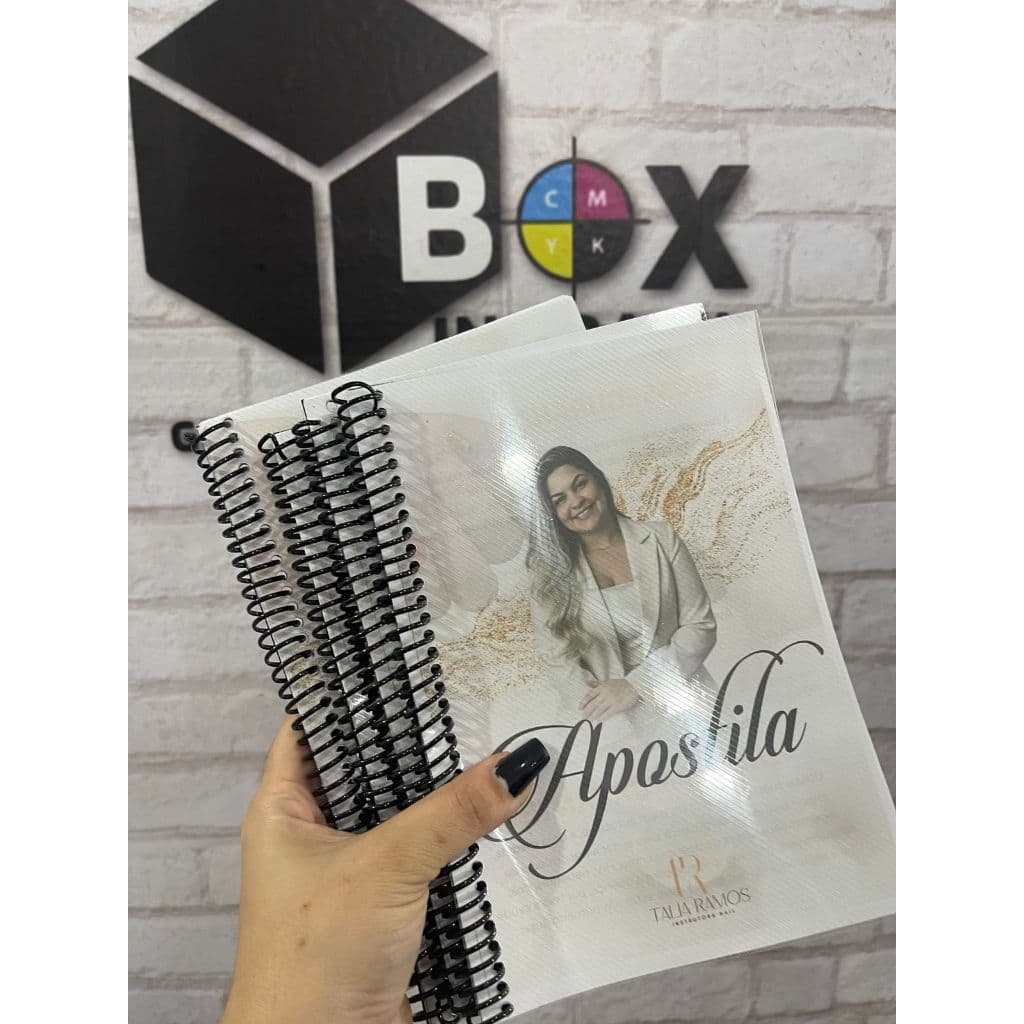 APOSTILA PERSONALIZADA ENCADERNADA – ALTA QUALIDADE