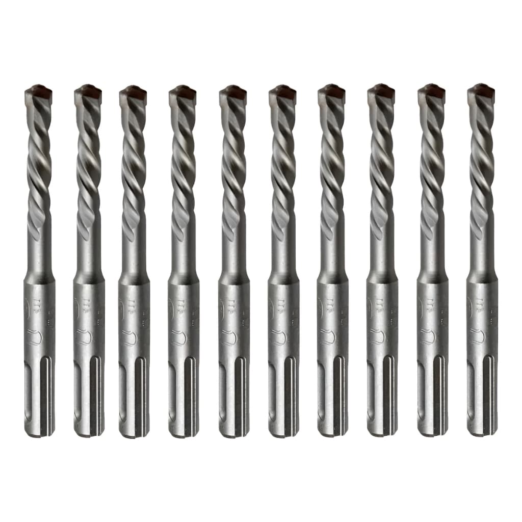 10x Brocas Sds Plus 4mm X 110mm (10 Peças)
