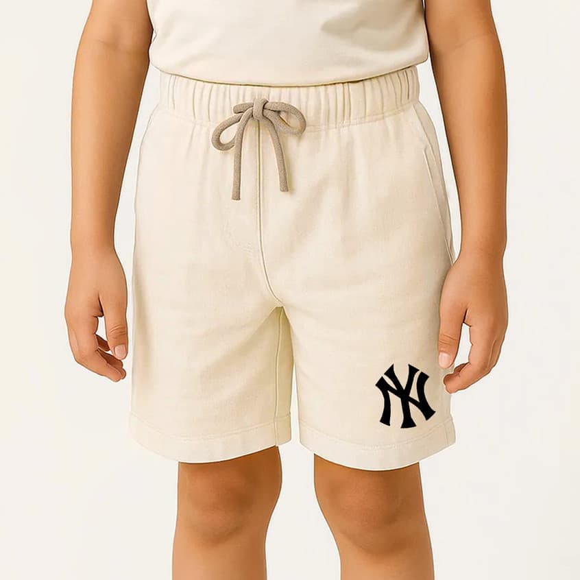 Bermuda Short Infantil Juvenil Bermuda Criança Moletom Moletinho Com Cordão Casual + Cores 2 a 16