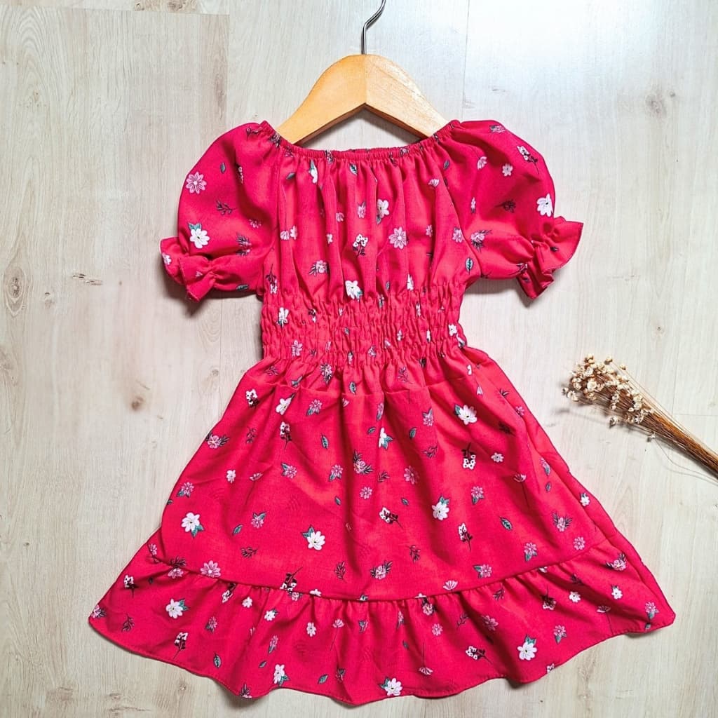 Vestido Infantil Ciganinha Verão Fresquinho DIVERSAS CORES E ESTAMPAS
