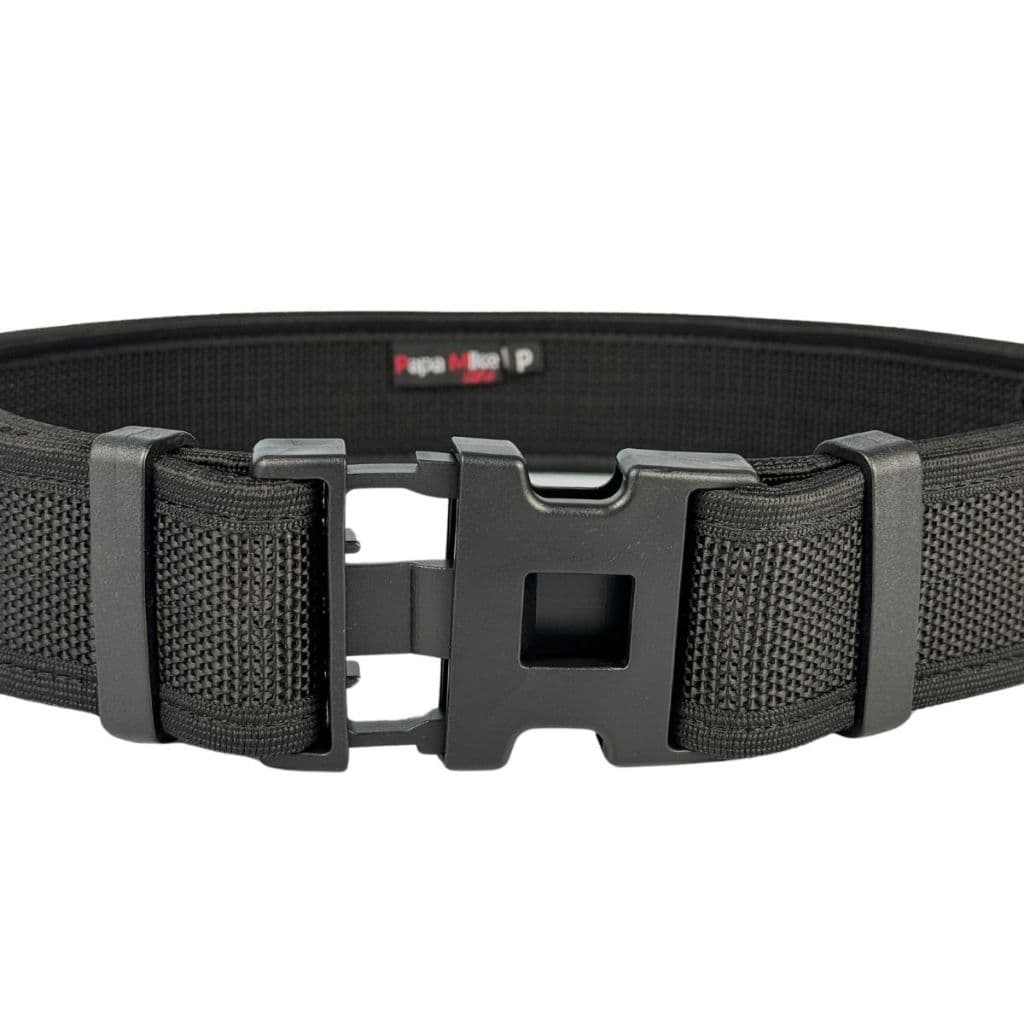 Cinturão Tático Operacional Nylon Preto Policial Super Resistente