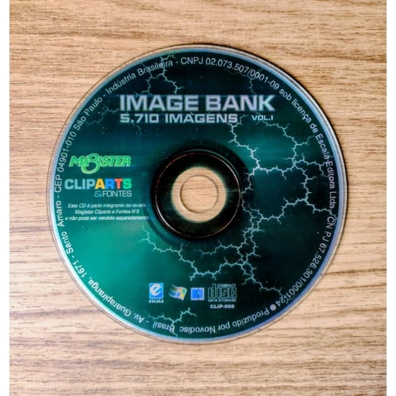 CD Image Bank com 5710 Imagens.