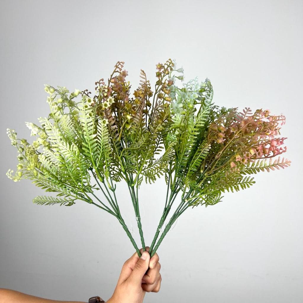 Buque de Folhagem Samambaia Artificial Jardim Flores Artificiais Decoração Casa  - B-14