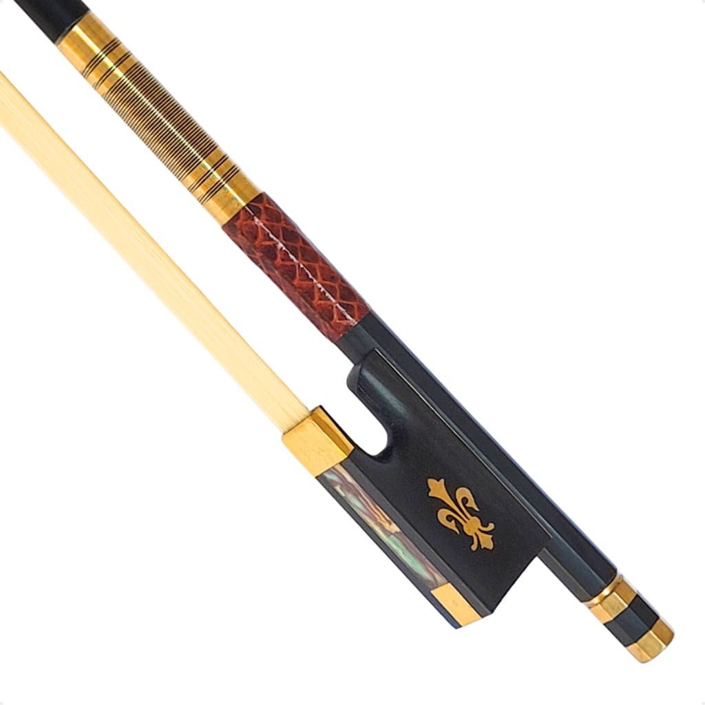 Arco Violino 4/4 Profissional De Fibra Carbono Crina Animal Mongólia