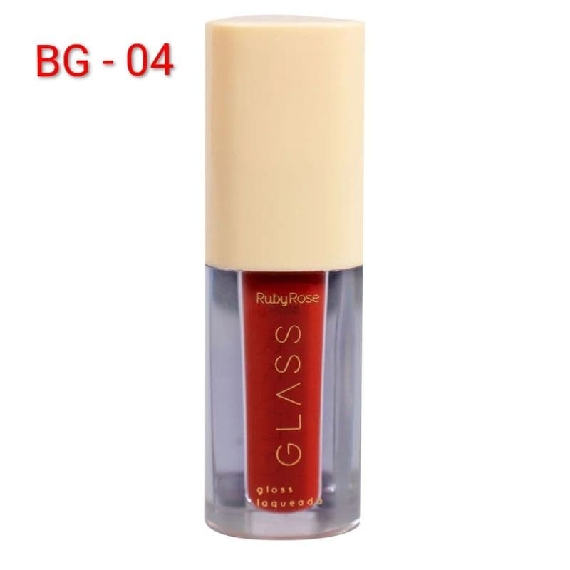 Batom Liquido Velvety Glass Ruby Rose