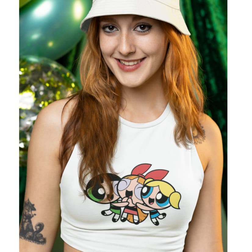 CROPEED FEMININO MENINAS SUPER PODEROSAS KIT 4 PEÇAS