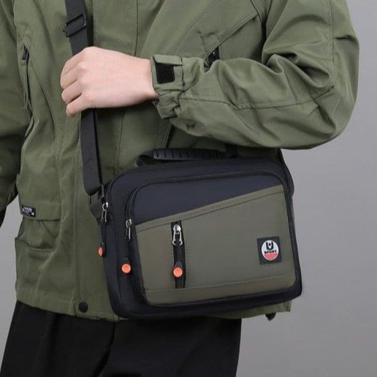 Bolsa Transversal Masculina Grande capacidade para Notebook e Trabalhar