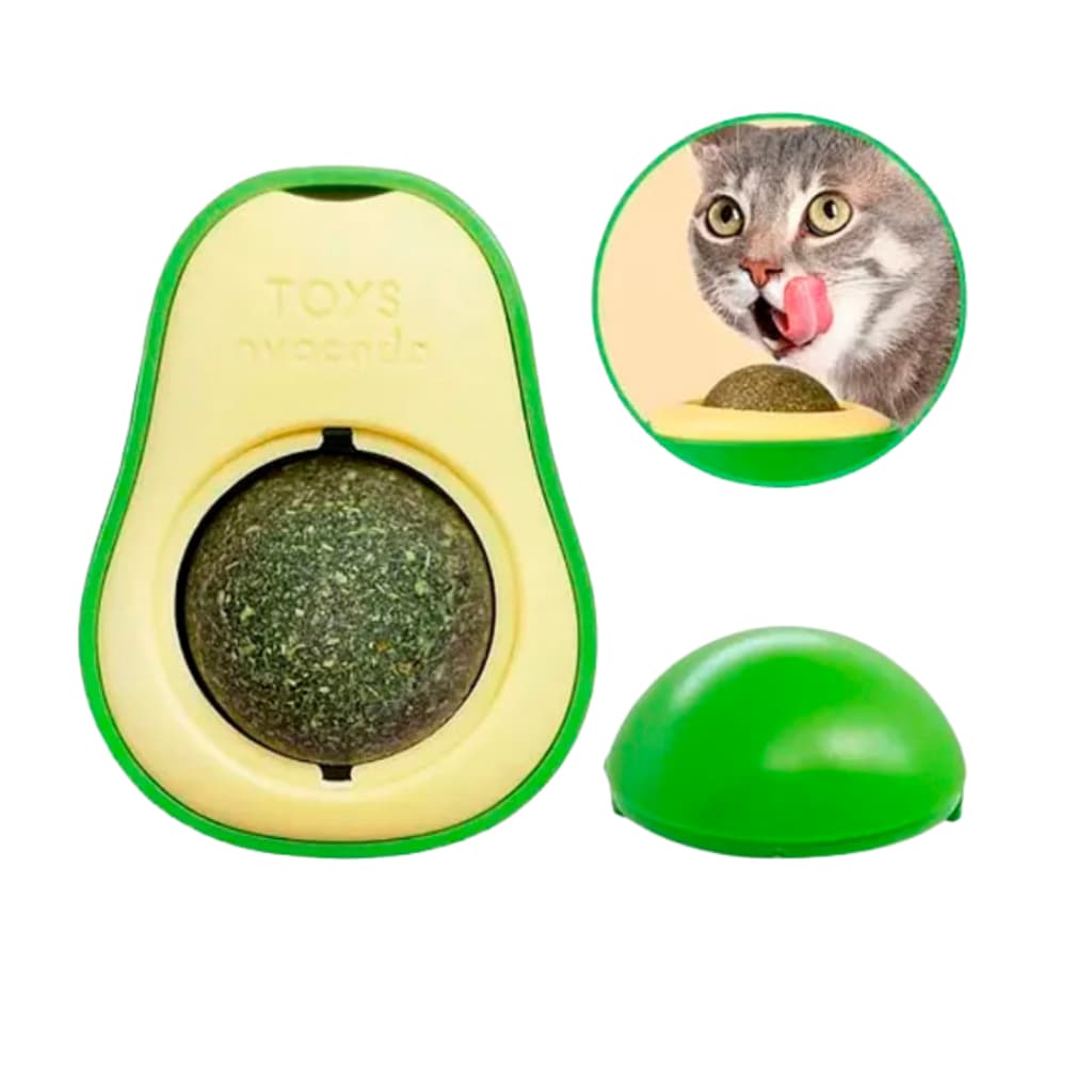 Abacate Brinquedo Interativo Gatos Catnip Erva Gato Natural