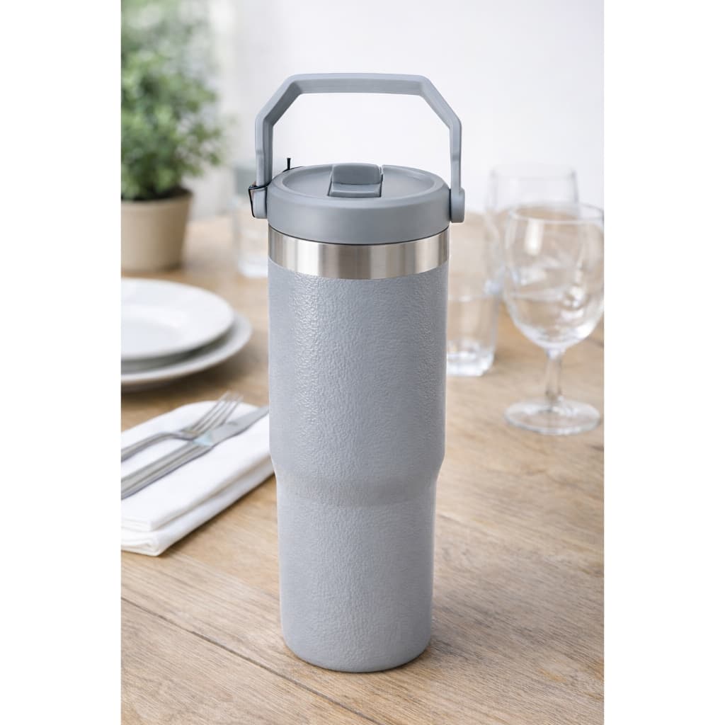 Garrafa Térmica Inox 850ml Antivazamento Bebida Quente Fria