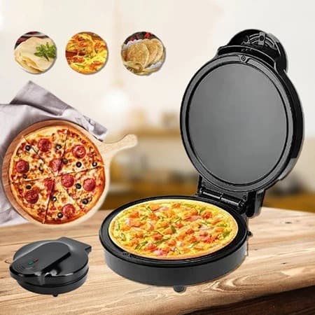 Mini Maquina de Pizza Elétrica/Maquina Grill Elétrico , Fazer Pizza Churrasco Legumes Ovo