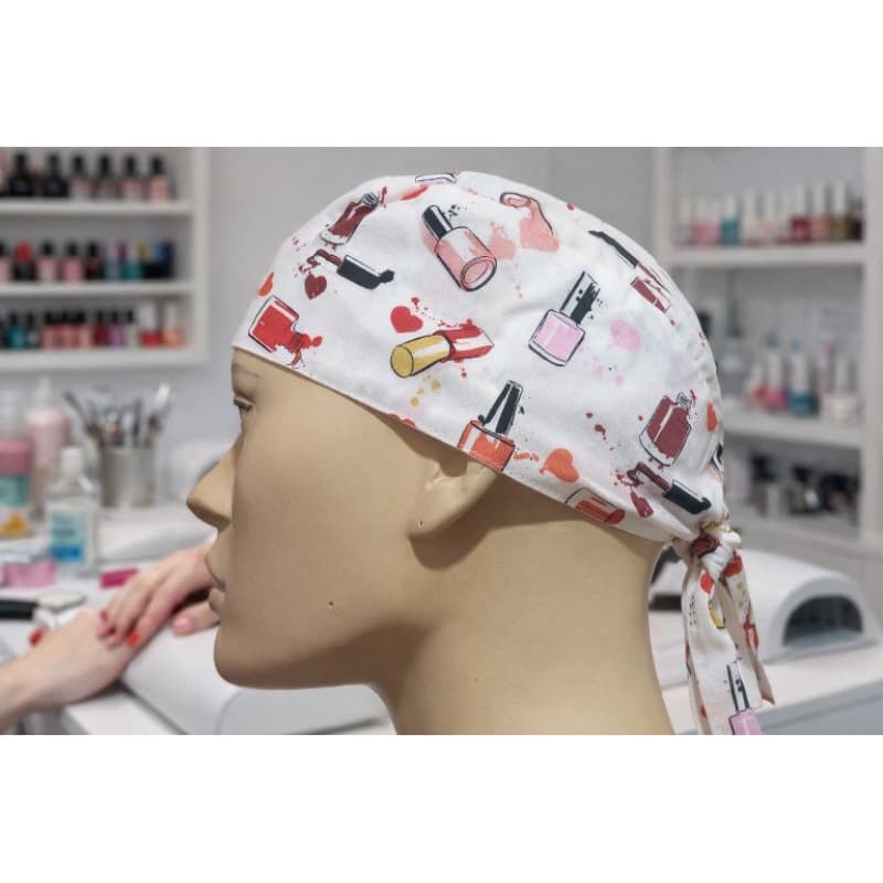 Touca cirúrgica gorro hospitalar veterinário e de cozinha manicure confeiteira